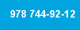 978 744-92-12 978 744-92-12